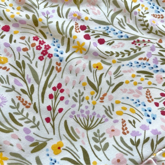 NWT Magnetic Me Easter Floral Modal Ruffle Dress in White 2T - Picture 5 of 12